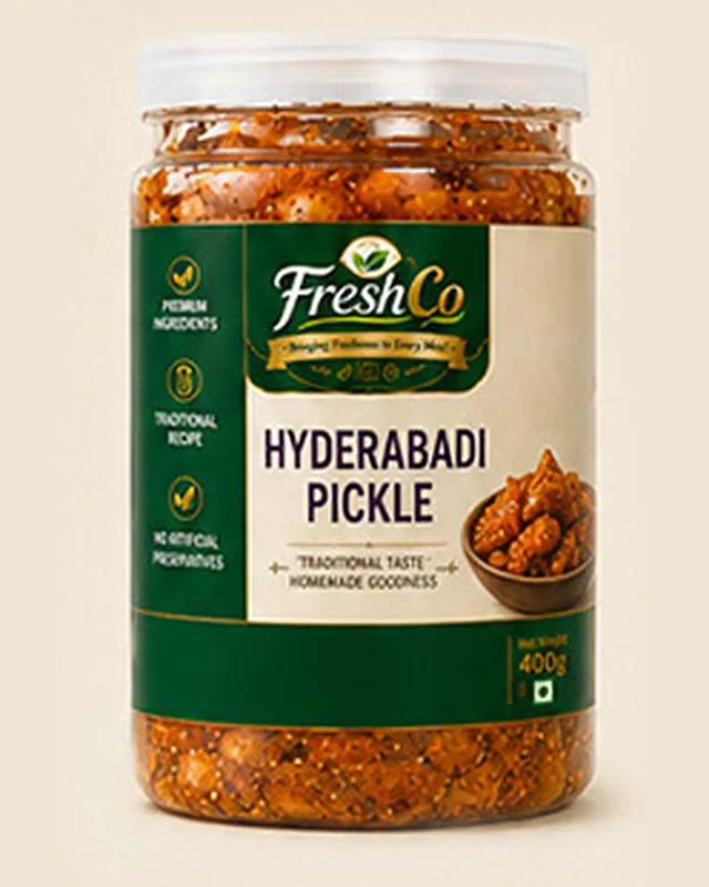 FreshCo Hyderabadi Pickle 400g — PET Jar